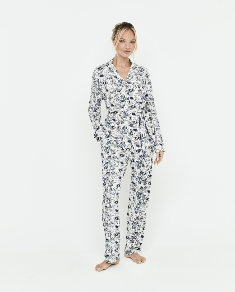 WOMEN'S SHIRT-STYLE PYJAMAS