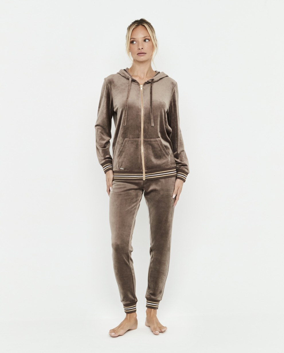 COMPLETO GIACCA E PANTALONI IN VELLUTO