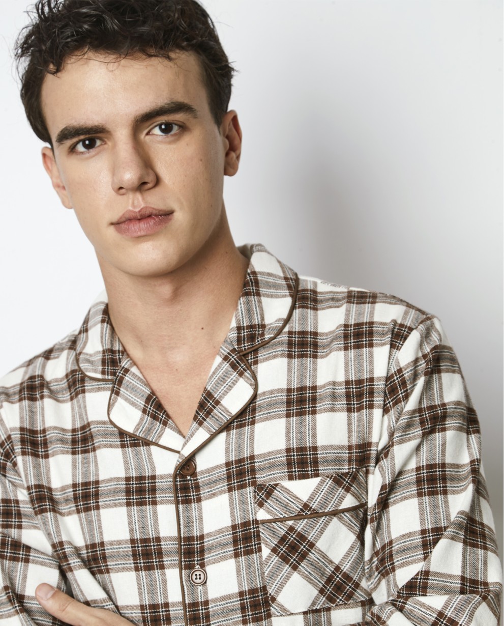 PIGIAMA DA UOMO STILE CAMICIA