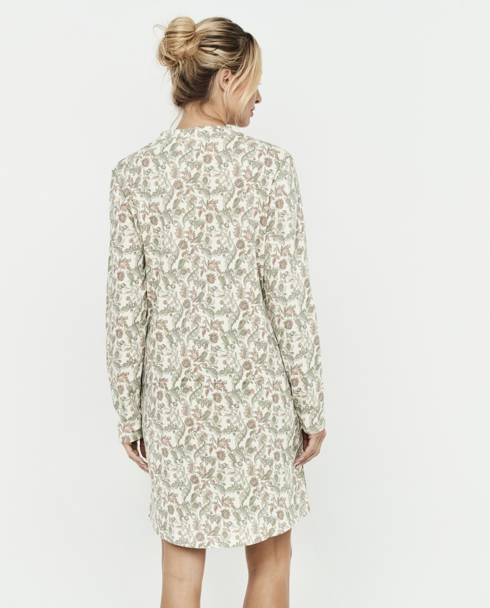LONG SLEEVE NIGHTDRESS