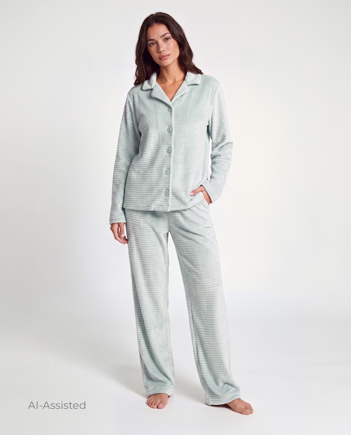 PIJAMA MUJER CAMISERO